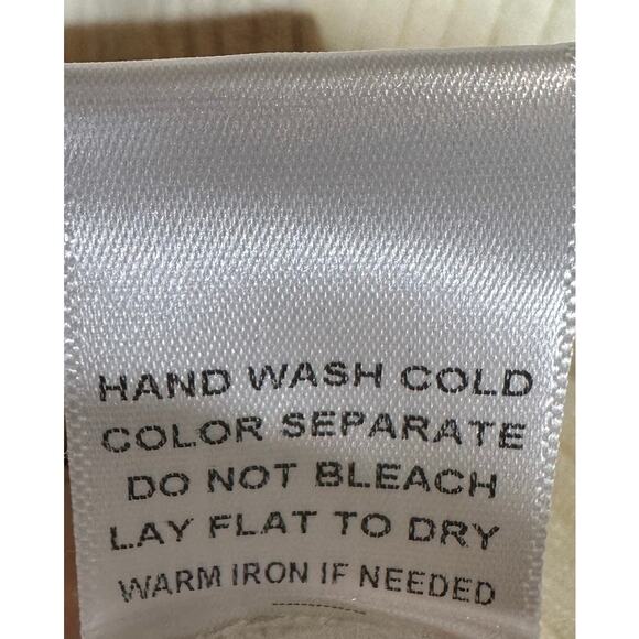 GILLI Medium Striped Sweater Wide Balloon Sleeve Slouchy Oversized Brown Cropped - Picture 8 of 9